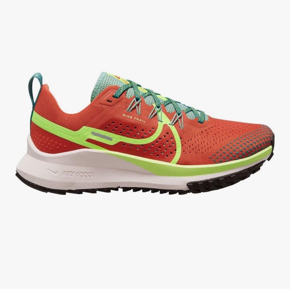 FREE: NIKE React Pegasus Trail 4 Running Shoes Sneakers, Retail $142